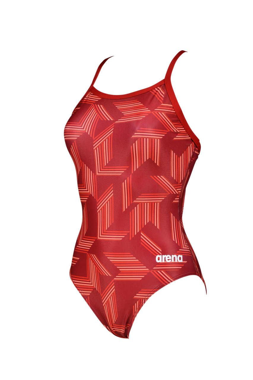 Arena Puzzled Light Drop Back One Piece Augusta Swim Supply