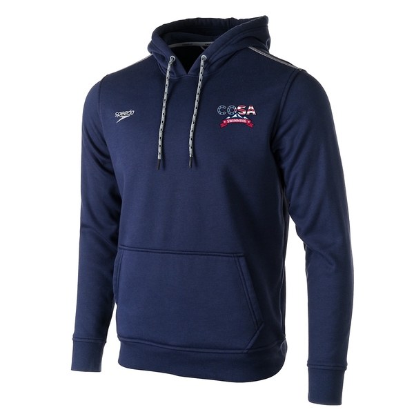 Speedo Long Sleeve Hooded Sweatshirt with Logo