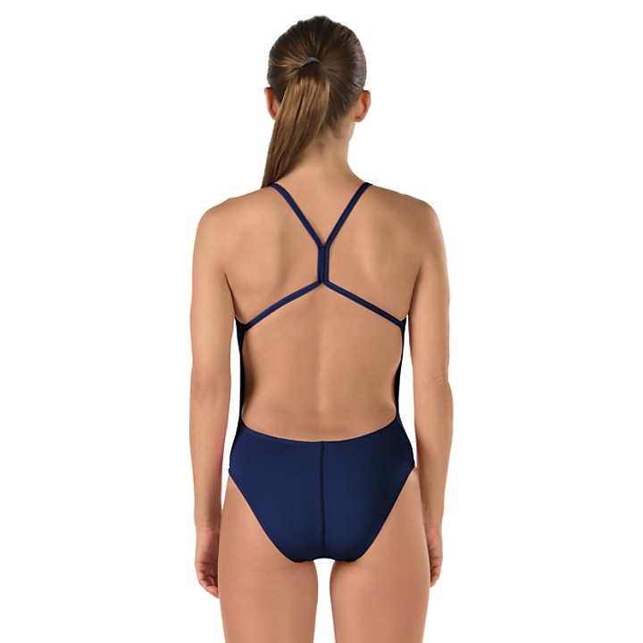 Speedo The One Back Onepiece With Logo Augusta Swim Supply